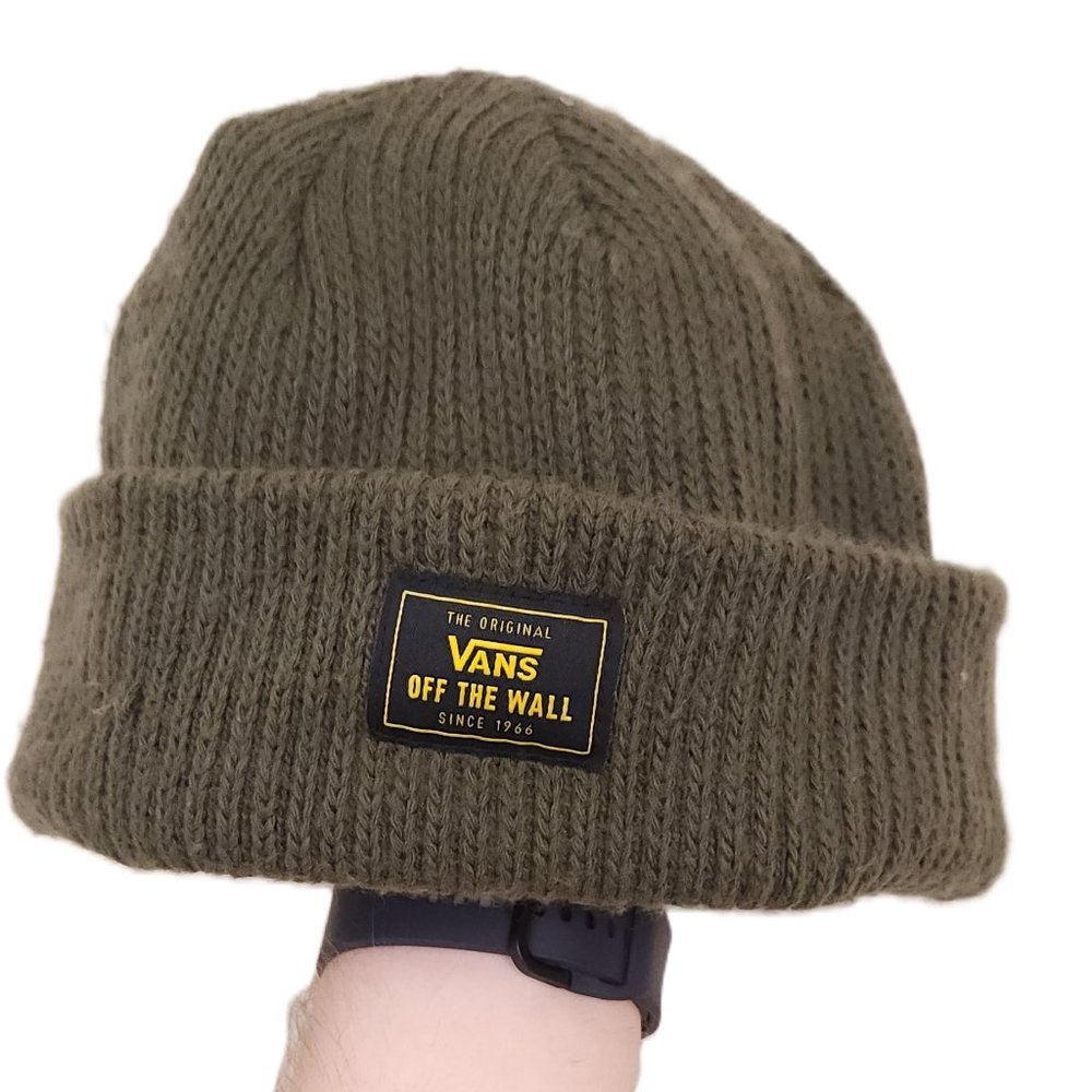 Army Green Vans Beanie